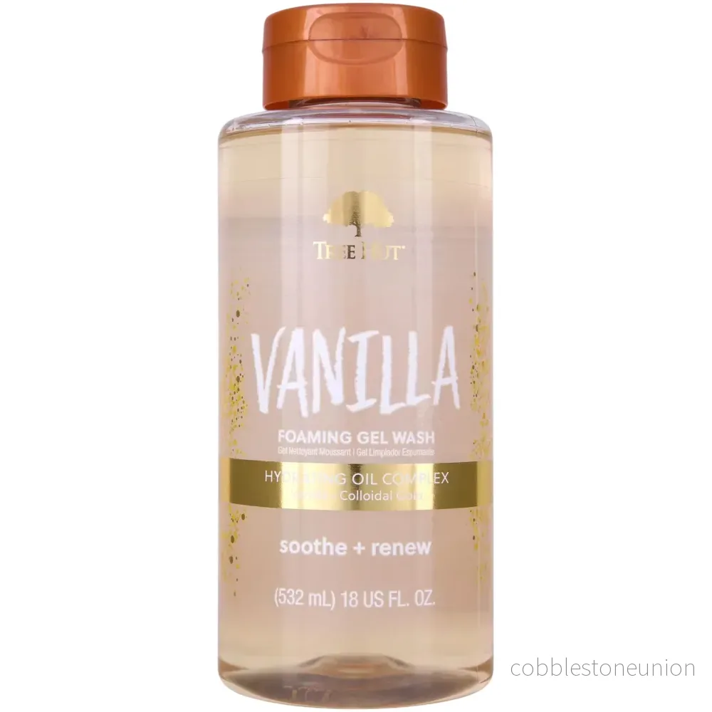 Tree Hut, Vanilla, Återfuktande, Duschgel, För alla hudtyper, 532 ml