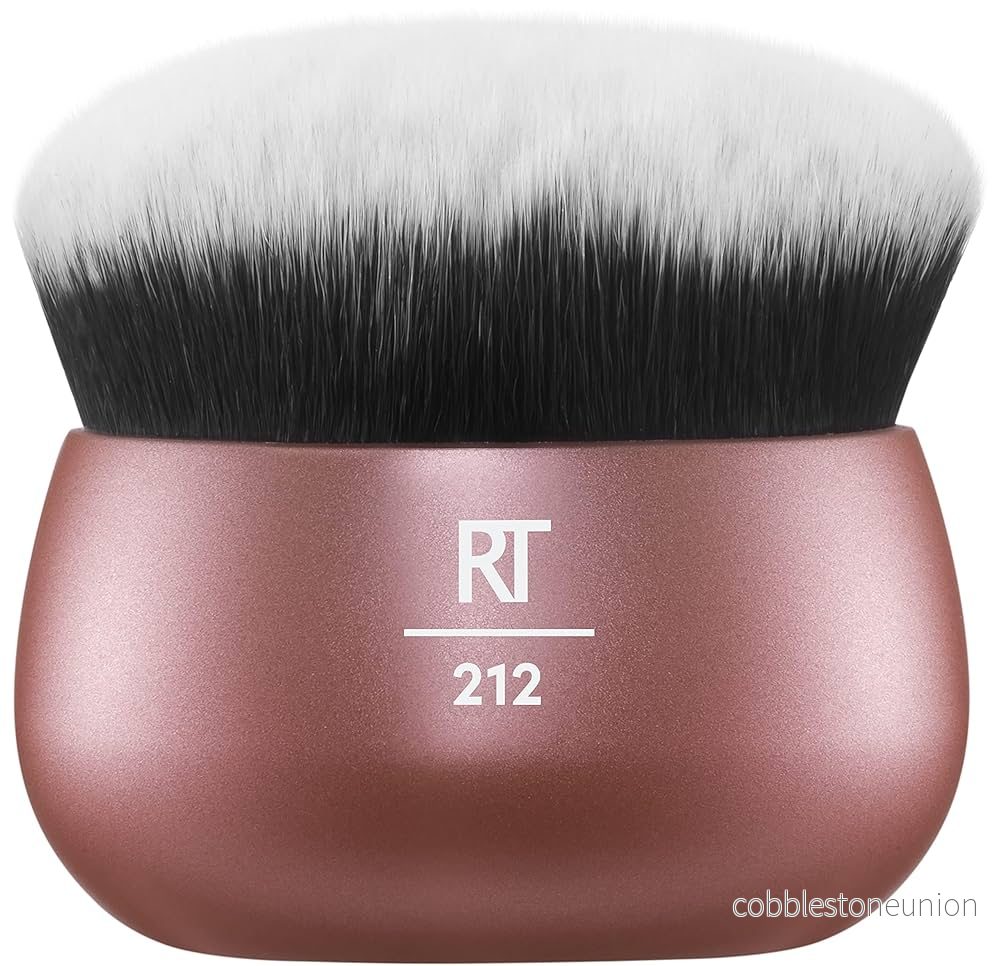 Real Techniques, Flawless Base, Blending, Multifunctional Face Brush, Honey-based color Real Techniques, Flawless Base, Blending, Multifunctional Face Brush, Honey-based color