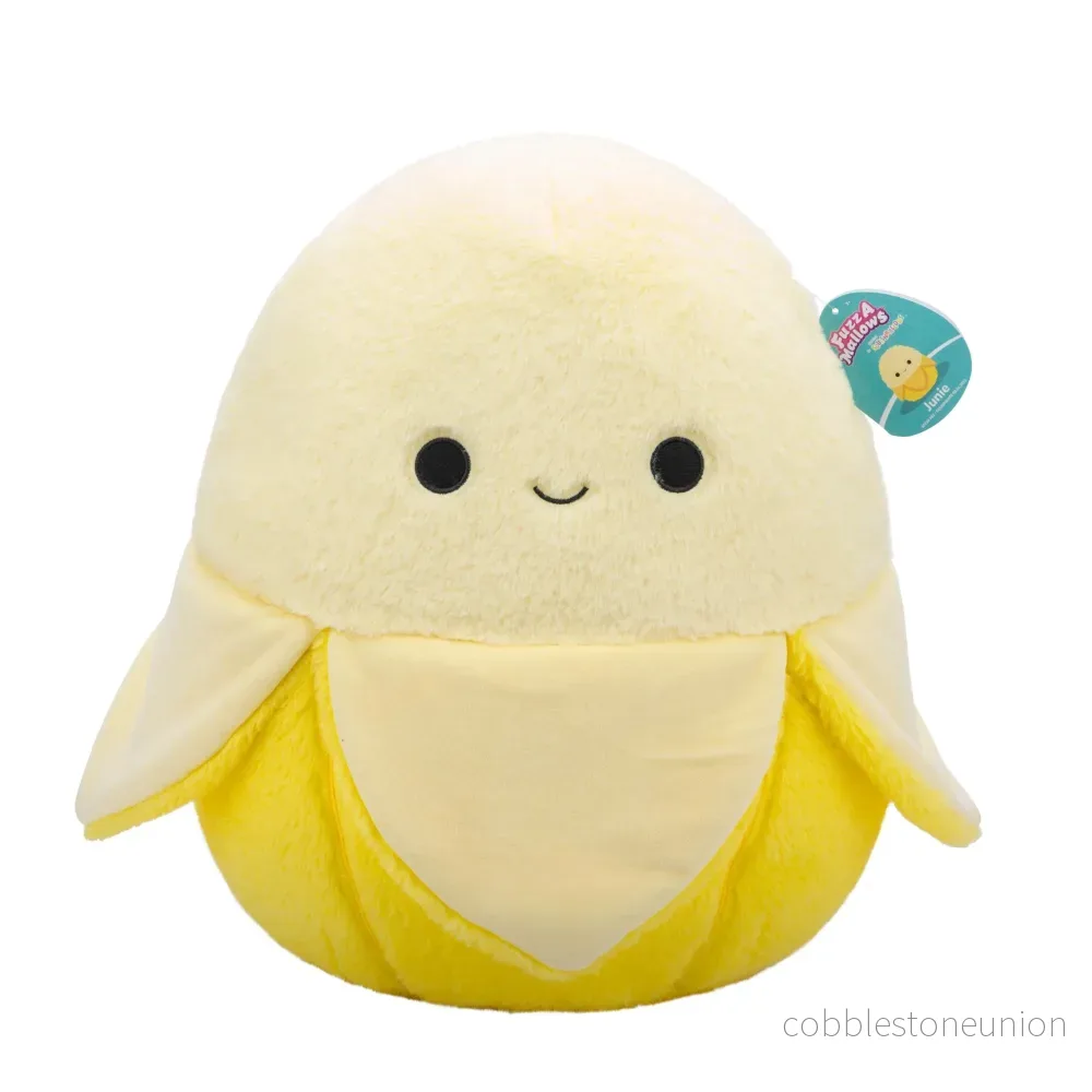 Squishmallows 40 Cm Fuzz A Mallows Junie The Banana Squishmallows 40 Cm Fuzz A Mallows Junie The Banana