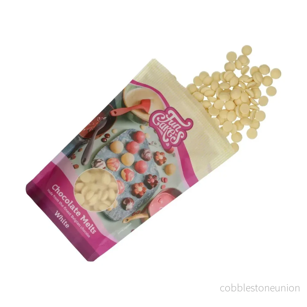 FunCakes Chocolate Melts - Vit 350g - Bild 2