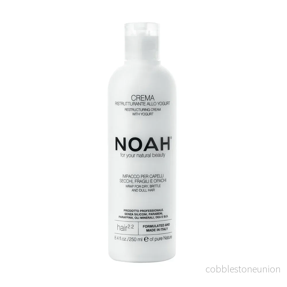 Noah, Yogurt Restructuring, Hårbalsam, Nourishing & Repairing, 250 ml
