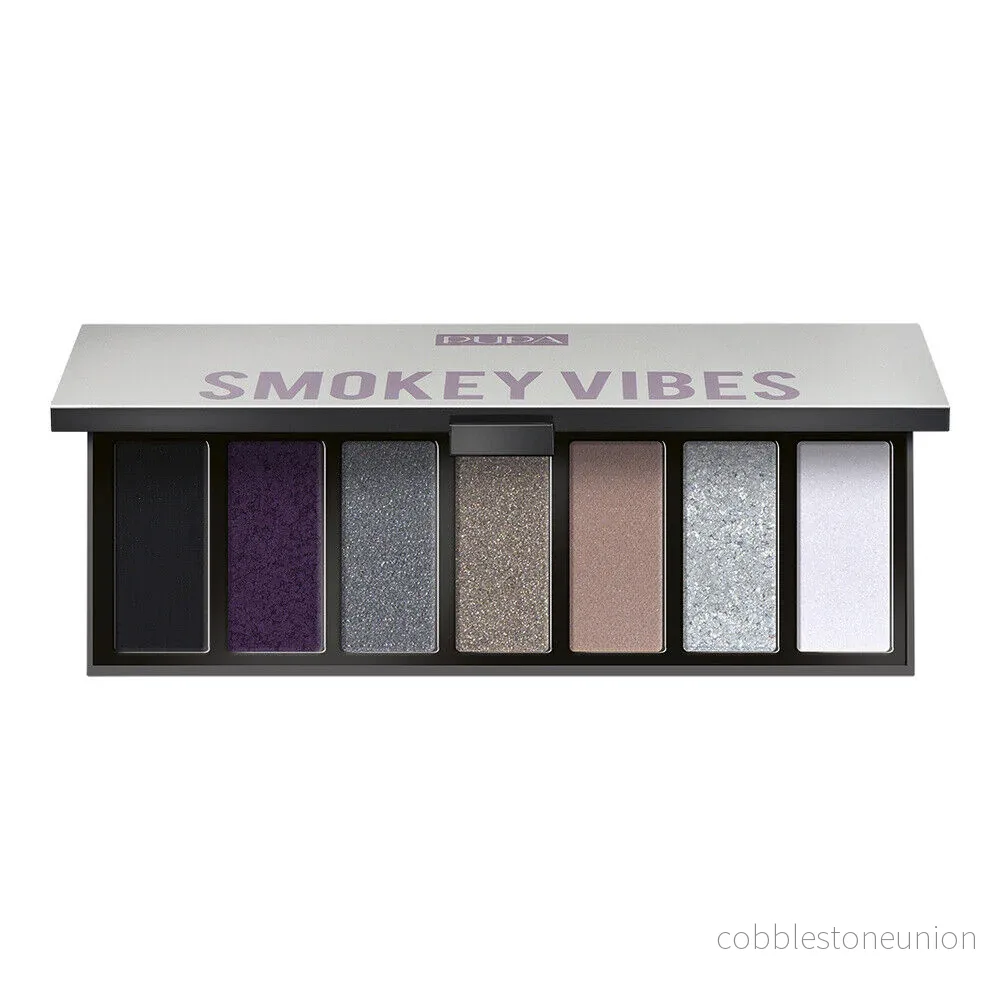 Pupa, Make Up Stories, Ögonskuggspalett, 002, Smoky Vibe, 7 nyanser, 13.3 g Pupa, Make Up Stories, Ögonskuggspalett, 002, Smoky Vibe, 7 nyanser, 13.3 g
