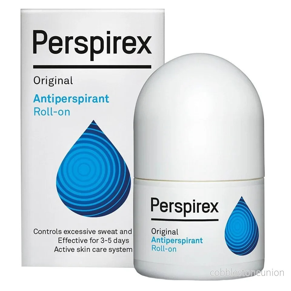Perspirex, Original, Idebenonestern, Antiperspirant, Deodorant roll-on, Unisex, 20 ml