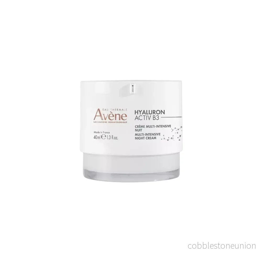 Avene, Hyaluron Activ B3, Hyaluronsyra, Anti-aging, Nattkräm, För ansiktet, 40 ml Avene, Hyaluron Activ B3, Hyaluronsyra, Anti-aging, Nattkräm, För ansiktet, 40 ml