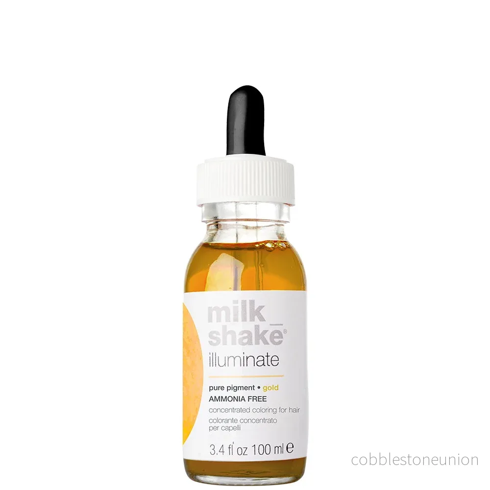 Milk Shake, Illuminate, Hårfärgningspigment, Guld, 100 ml