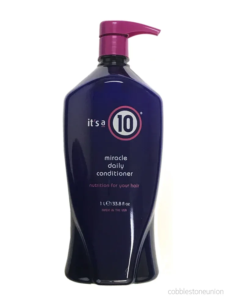 It’s a 10, Miracle Moisture Daily, Hårbalsam, För volym, 1000 ml It’s a 10, Miracle Moisture Daily, Hårbalsam, För volym, 1000 ml
