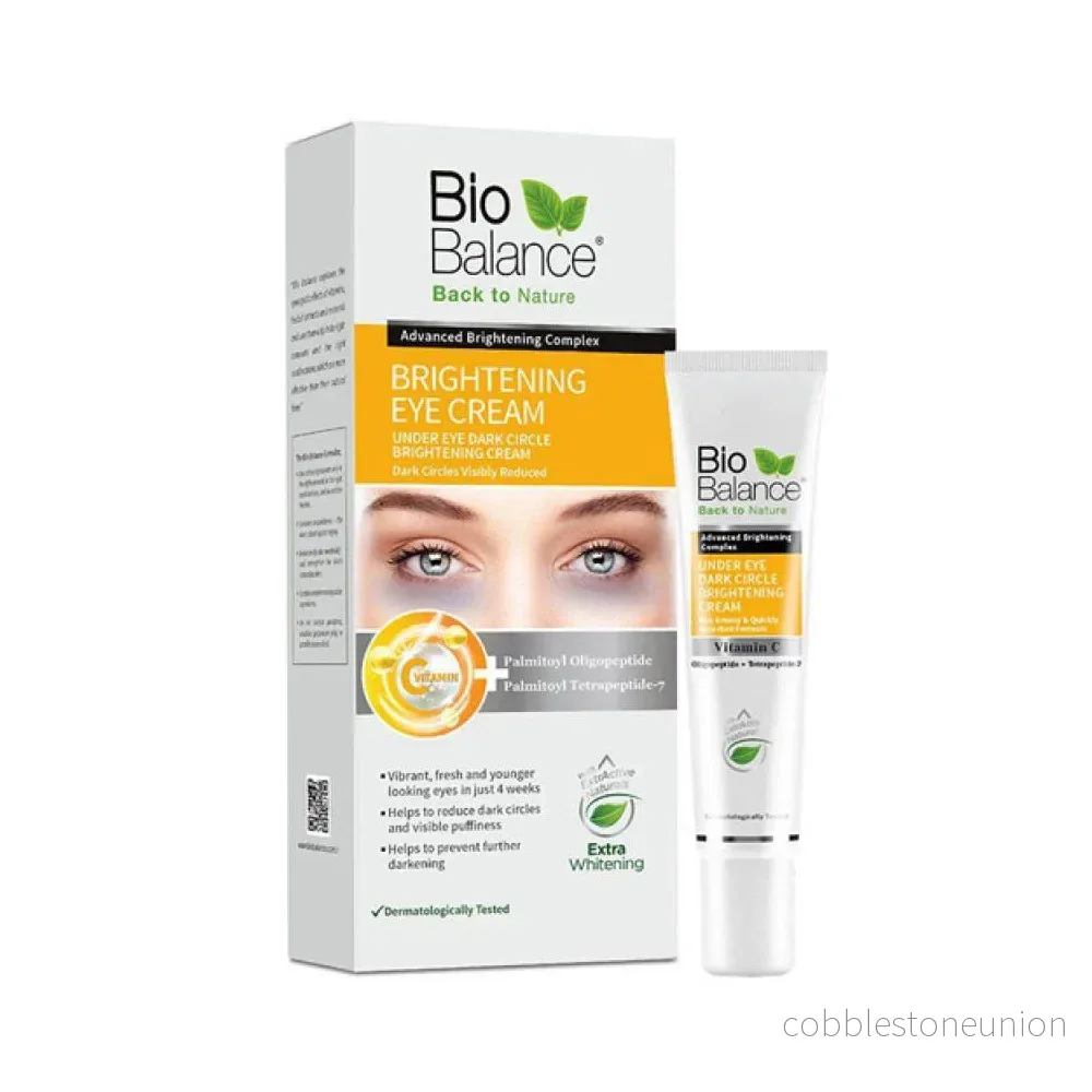 Bio Balance, Brightening, Brightening & Illuminating, Dag & Natt, Ögonkräm, 15 ml Bio Balance, Brightening, Brightening & Illuminating, Dag & Natt, Ögonkräm, 15 ml