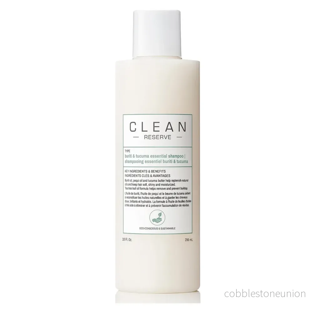 Clean, Reserve, Buriti och Tucuma, Hårshampo, För återfuktning, 296 ml