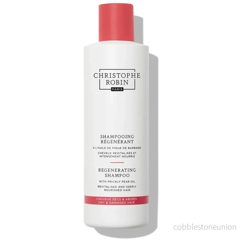 Christophe Robin, Regenererande, Kaktusfikonolja, Hårschampo, 250 ml