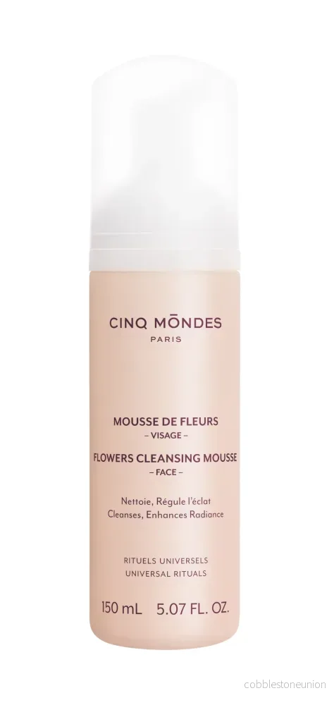 Cinq Mondes, Flowers, Ökar lystern, Rengöringsskum, 150 ml