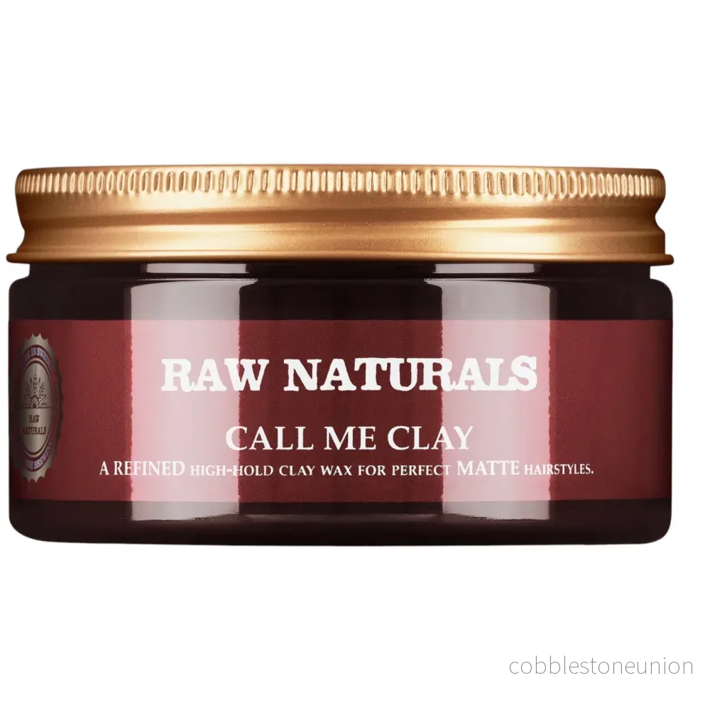 Raw Naturals, Call Me Clay, Hårstylinglera, 7/10, 100 ml Raw Naturals, Call Me Clay, Hårstylinglera, 7/10, 100 ml