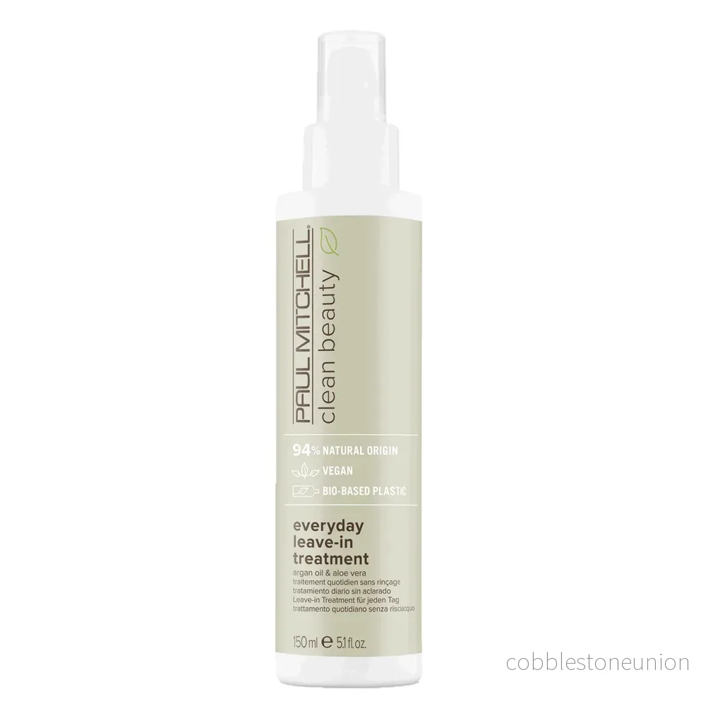 Paul Mitchell, Clean Beauty Everyday, Vegan, leave-in krämbehandling för hår, För återfuktning, 150 ml Paul Mitchell, Clean Beauty Everyday, Vegan, leave-in krämbehandling för hår, För återfuktning, 150 ml
