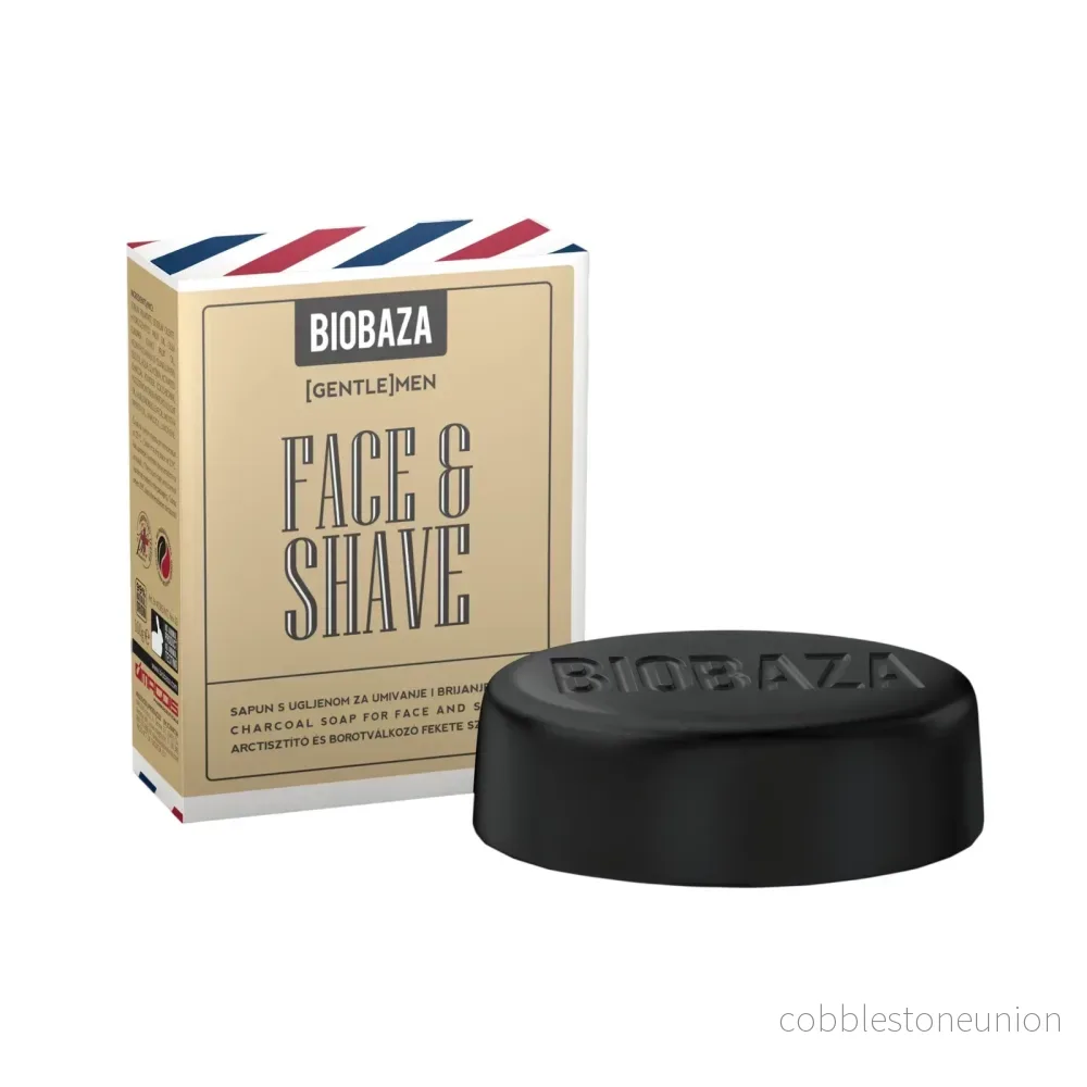 Biobaza, Black Energy, Träkol, Sebumreglerande, Raktvål, 100 g
