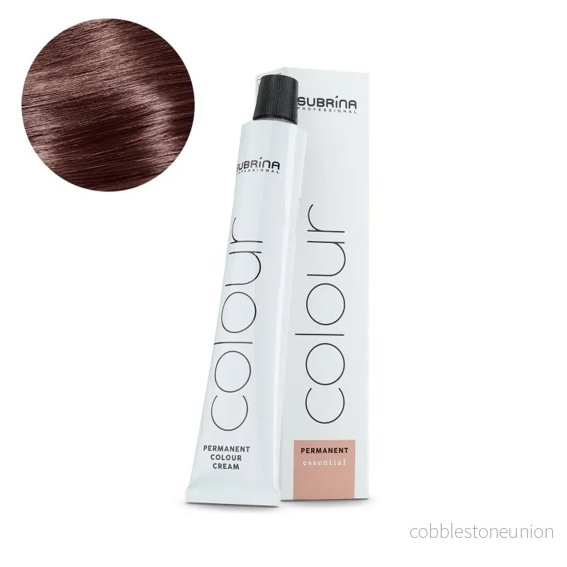 Subrina Professional, Essential Colour, Permanent hårfärg, 6/77 Intensive Dark Chestnut Blonde, 100 ml