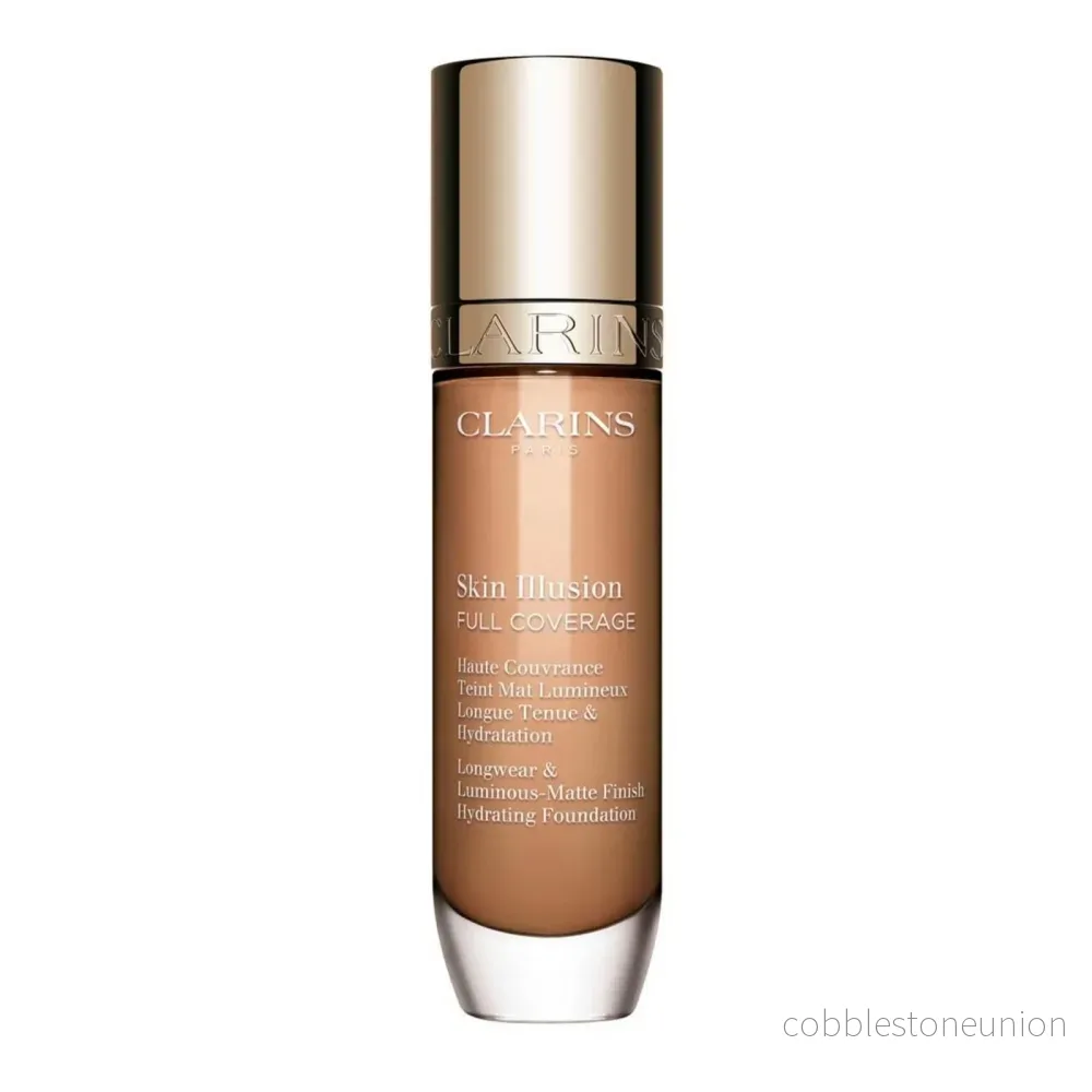 Clarins, Skin Illusion, Full täckning, Flytande foundation, 111N, 30 ml Clarins, Skin Illusion, Full täckning, Flytande foundation, 111N, 30 ml