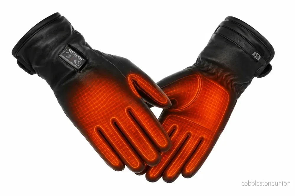 Uppvärmda Skinnhandskar Dam – Dual Heating - Bild 2