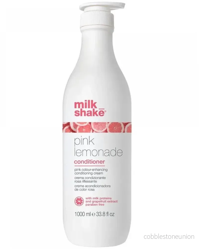 Milk Shake, Pink Lemonade, Mjölkproteiner, Hårfärgsbalsam, Rosa, Färggivande, 1000 ml