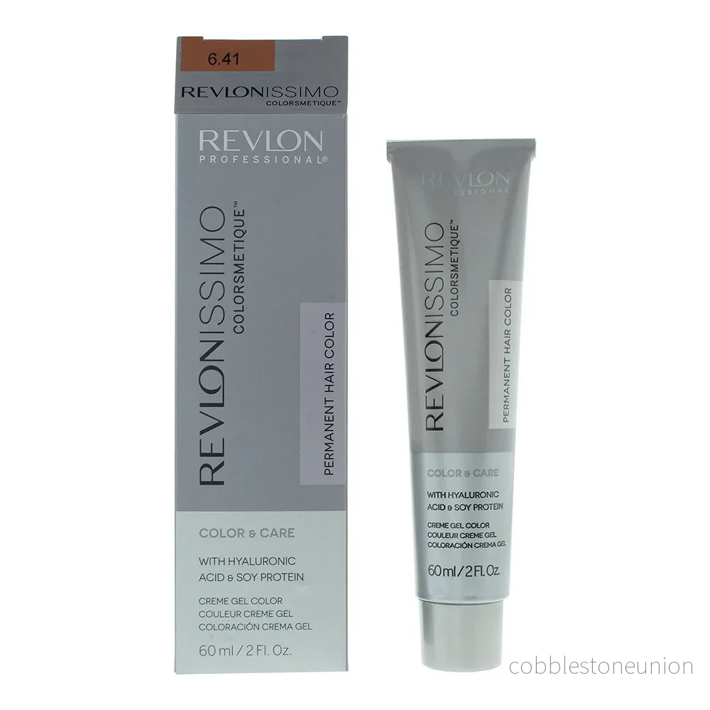 Revlon, Colorsmetique, Permanent hårfärg, 6.41 Mörk kastanjebrun, 60 ml