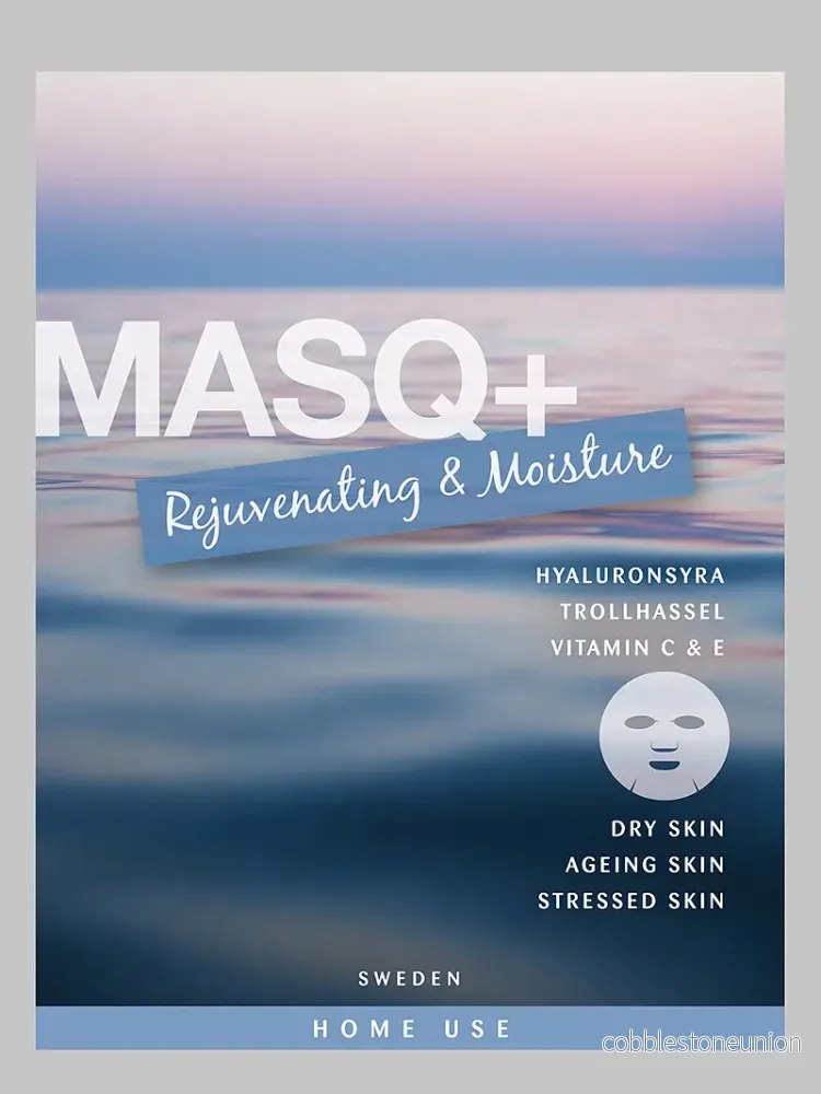 MASQ+REJUVENATING & MOISTURE FACE MASK MASQ+REJUVENATING & MOISTURE FACE MASK