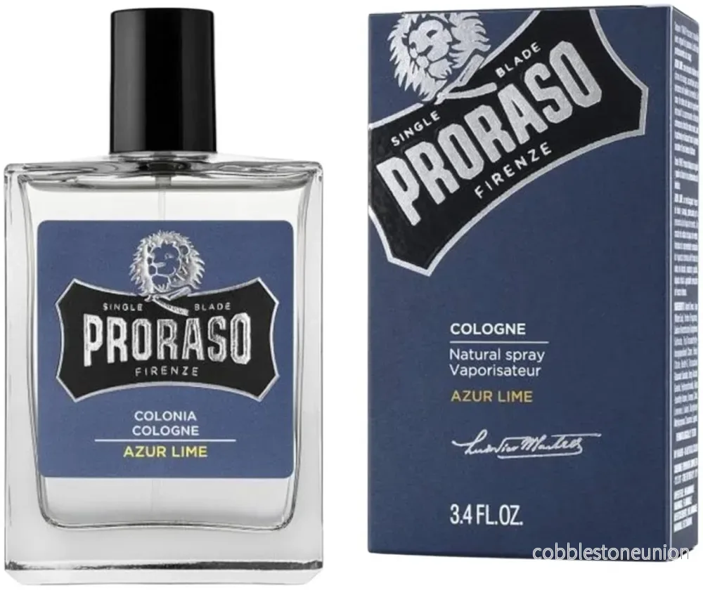 Proraso, Azur Lime, Eau de Cologne, För män, 100 ml - Bild 2