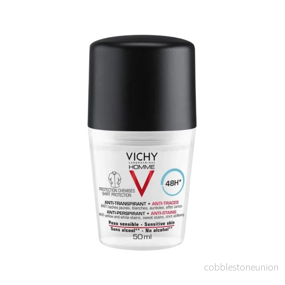 Vichy, Homme, Antiperspirant, Deodorant Roll-On, För män, 30 ml Vichy, Homme, Antiperspirant, Deodorant Roll-On, För män, 30 ml