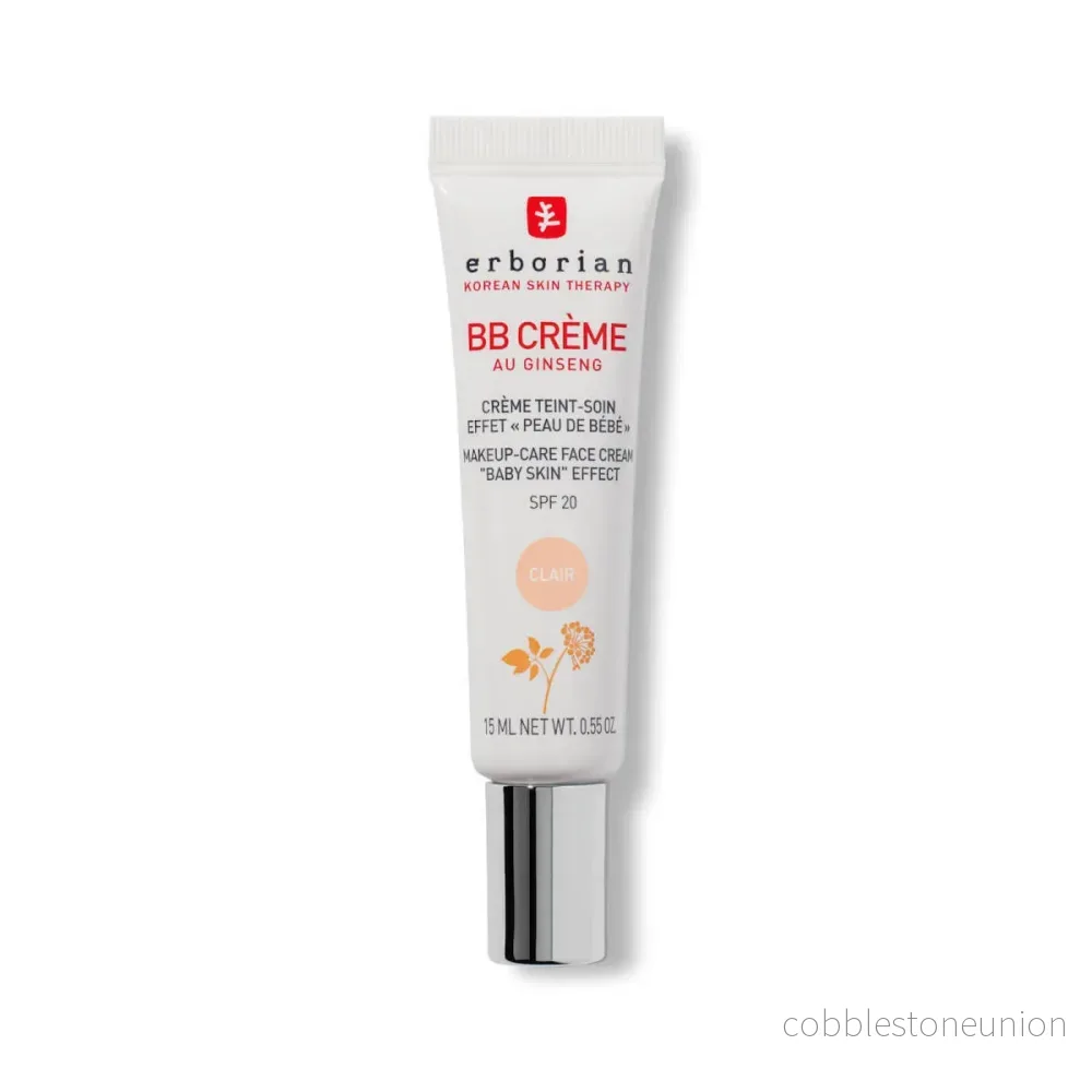 Erborian, B.B Cream, Ginseng, Återfuktande, BB-kräm, 02, Clair, SPF 20, 15 ml Erborian, B.B Cream, Ginseng, Återfuktande, BB-kräm, 02, Clair, SPF 20, 15 ml