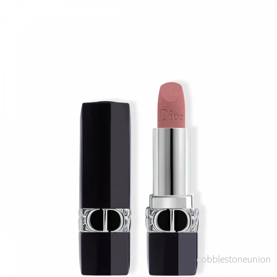 Christian Dior, Couture Colour, Sammet, Krämigt läppstift, 100, Naken look, Påfyllningsbar, 3.5 g Christian Dior, Couture Colour, Sammet, Krämigt läppstift, 100, Naken look, Påfyllningsbar, 3.5 g