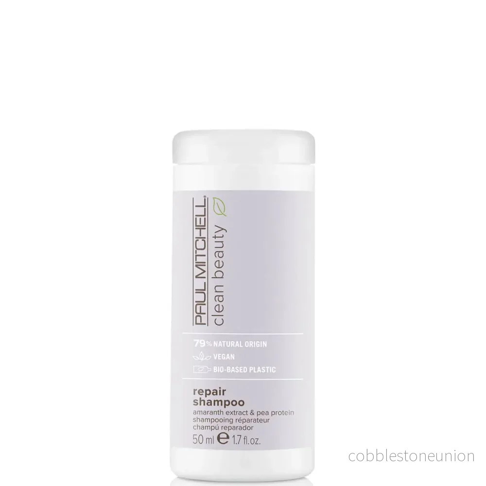 Paul Mitchell, Clean Beauty Repair, Vegan, Hårschampo, Stärkande, 50 ml Paul Mitchell, Clean Beauty Repair, Vegan, Hårschampo, Stärkande, 50 ml