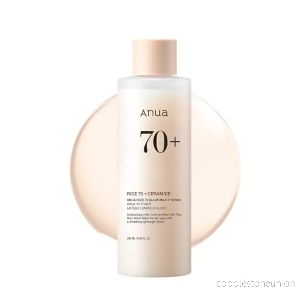 Anua, Rice 70+, Ceramid, Glöd, Tonic lotion, För ansiktet, 250 ml Anua, Rice 70+, Ceramid, Glöd, Tonic lotion, För ansiktet, 250 ml