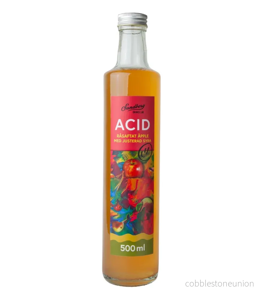 Ph-justerat äpple-istället för att pressa citrus