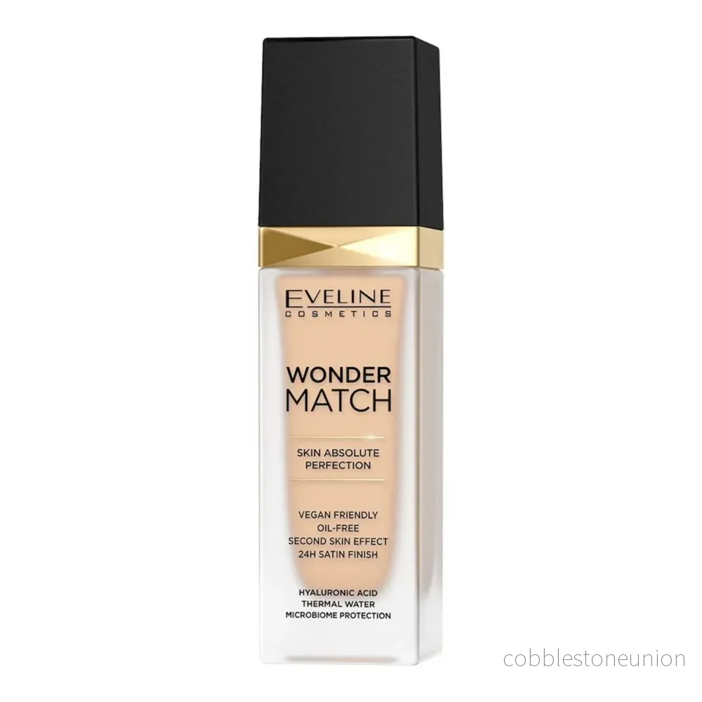 Eveline Cosmetics, Wonder Match Skin Absolute Perfection, Flytande foundation, 11, Almond, 30 ml
