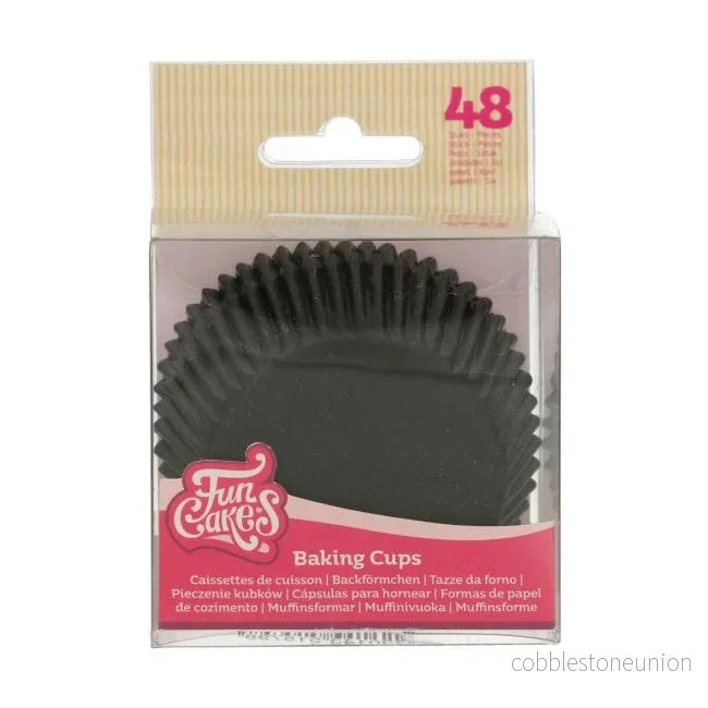 FunCakes Muffinsform, Svart FunCakes Muffinsform, Svart