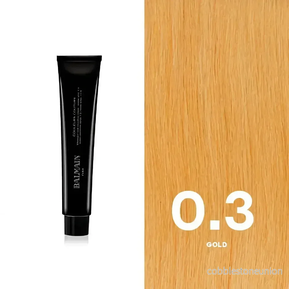 Balmain Professionnel, Couleurs Couture, Hårfärgningskräm toner, 0.3 Guld, 60 ml Balmain Professionnel, Couleurs Couture, Hårfärgningskräm toner, 0.3 Guld, 60 ml