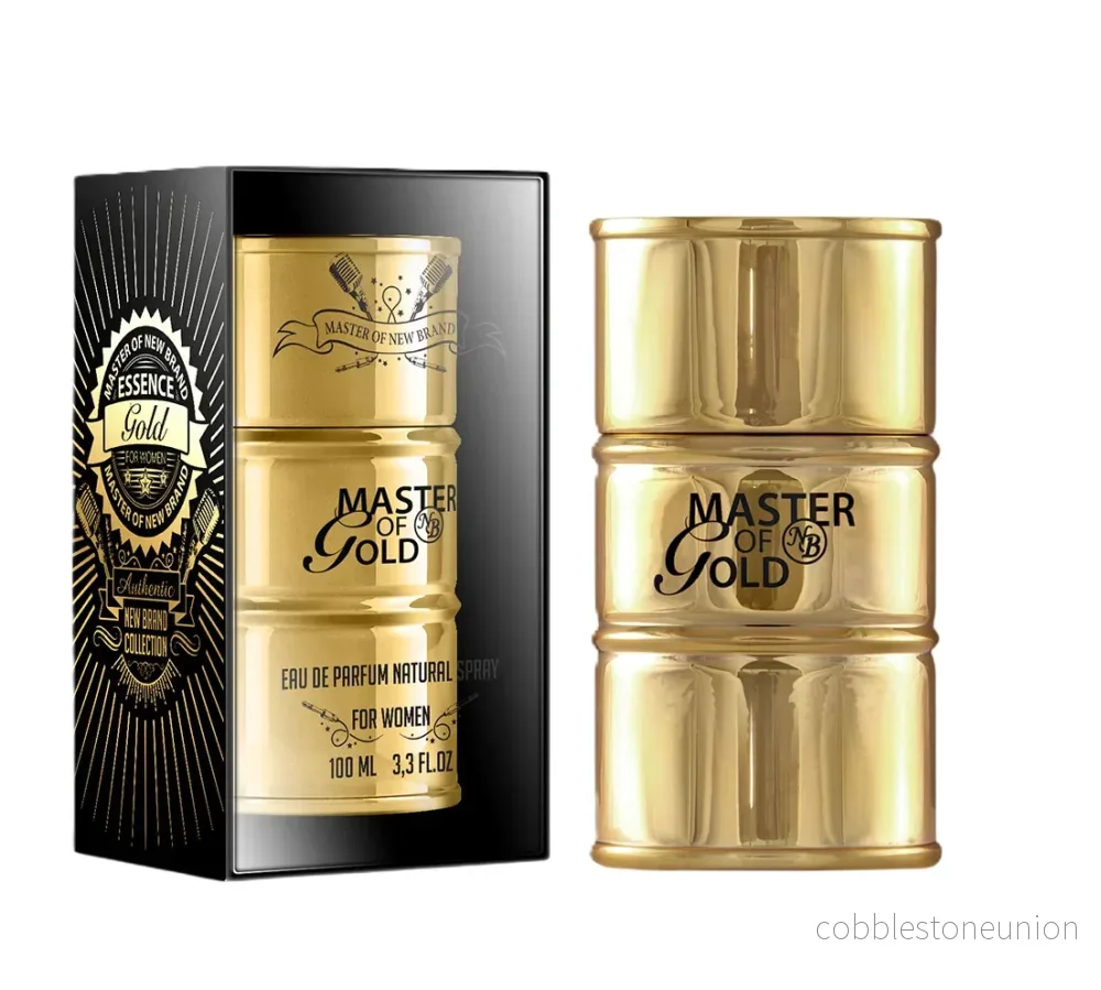 New Brand, Master Gold, Eau de Parfum, För kvinnor, 100 ml