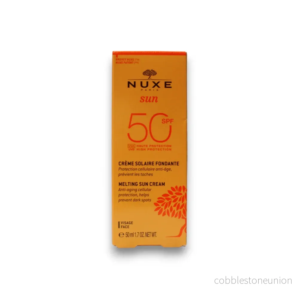 Nuxe, Sol, UV-skydd, Solkräm, För ansiktet, SPF 50, 50 ml Nuxe, Sol, UV-skydd, Solkräm, För ansiktet, SPF 50, 50 ml