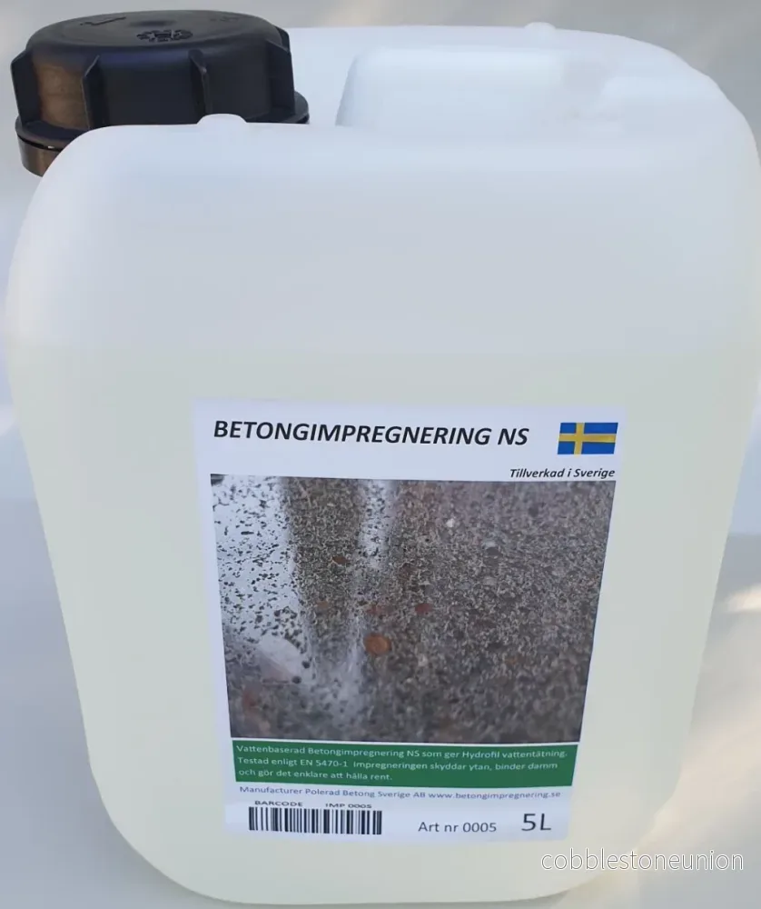 Betongimpregnering 5L - Bäst för Garage & Betonggolv | Svensk Tillverkning