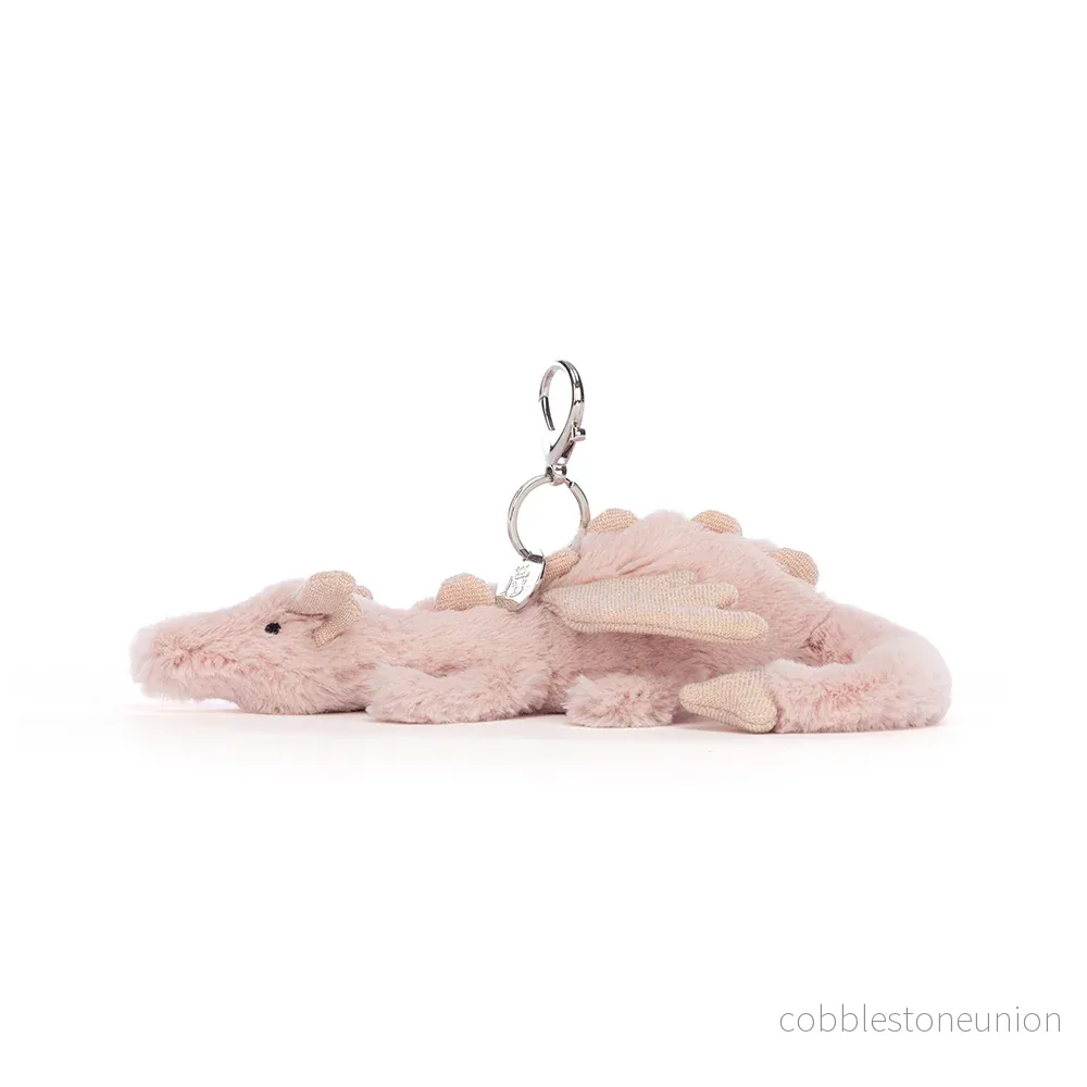 Jellycat - Rose Dragon Bag Charm - Bild 2