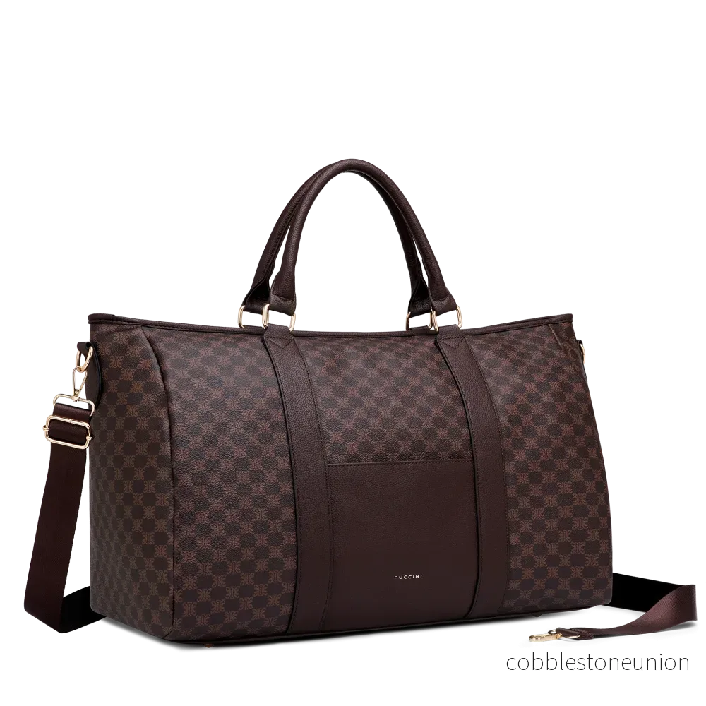 Puccini Weekendbag Louisa mörkbrun Puccini Weekendbag Louisa mörkbrun