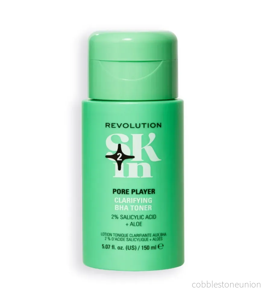 Revolution Skincare, Pore Player, 2 % salicylsyra, Klarifierande, Ansiktsvatten, 150 ml Revolution Skincare, Pore Player, 2 % salicylsyra, Klarifierande, Ansiktsvatten, 150 ml