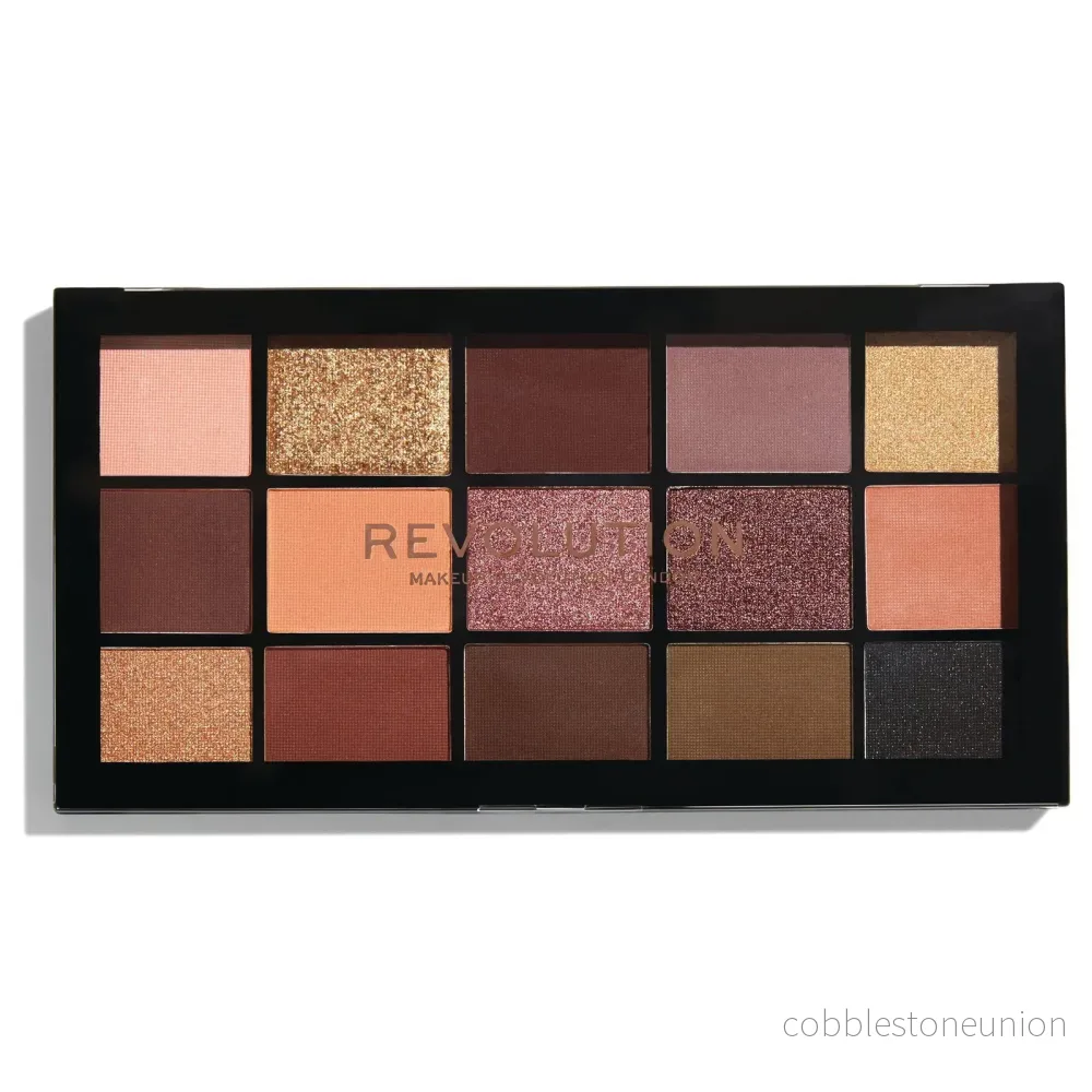 Makeup Revolution, The Reloaded, Eyeshadow Palette, Velvet Rose, 15 shades, 16.5 g - Bild 2