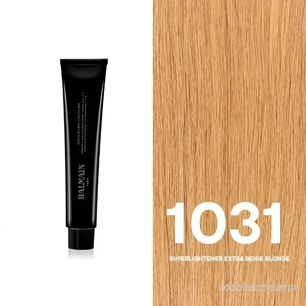 Balmain Professionnel, Couleurs Couture, Permanent Hair Colour, 1031 Superlightener Extra Beige Blonde, 60 ml
