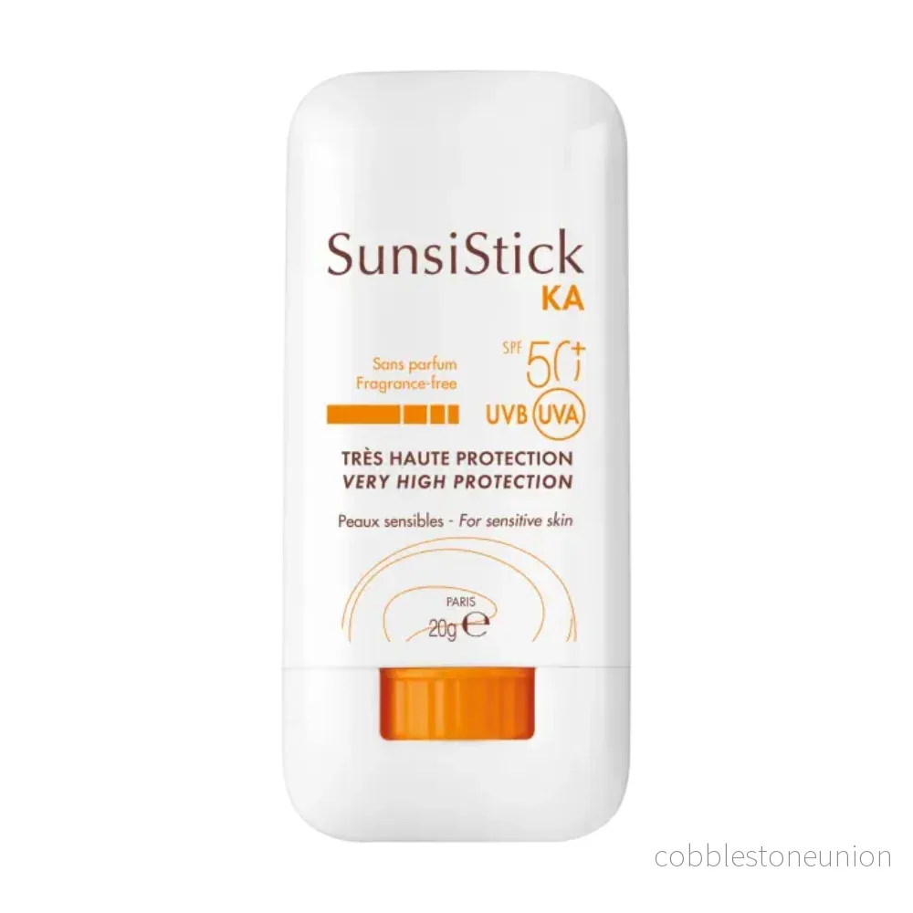 Avene, SunsiStick KA, Vattenresistent, Solskyddsstift, SPF50, 20 g