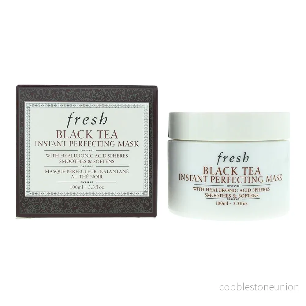 Fresh, Svart te, Slät, Antioxidanter, Gelmask, Ansikte, 100 ml Fresh, Svart te, Slät, Antioxidanter, Gelmask, Ansikte, 100 ml