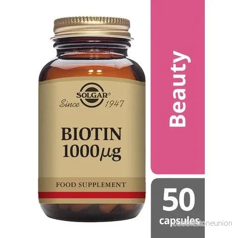 Solgar Biotin 1000 ug, 50 kapslar - Bild 2