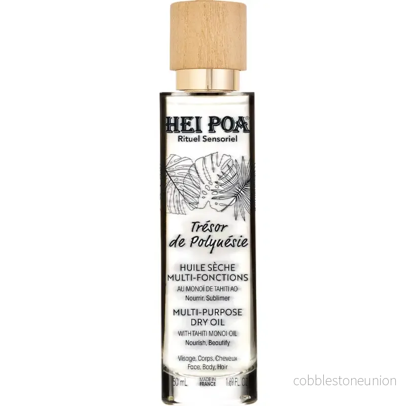 Hei Poa, Tresor De Polynesie, Monoi Oil, Nourishing, Dry Body Oil, 50 ml