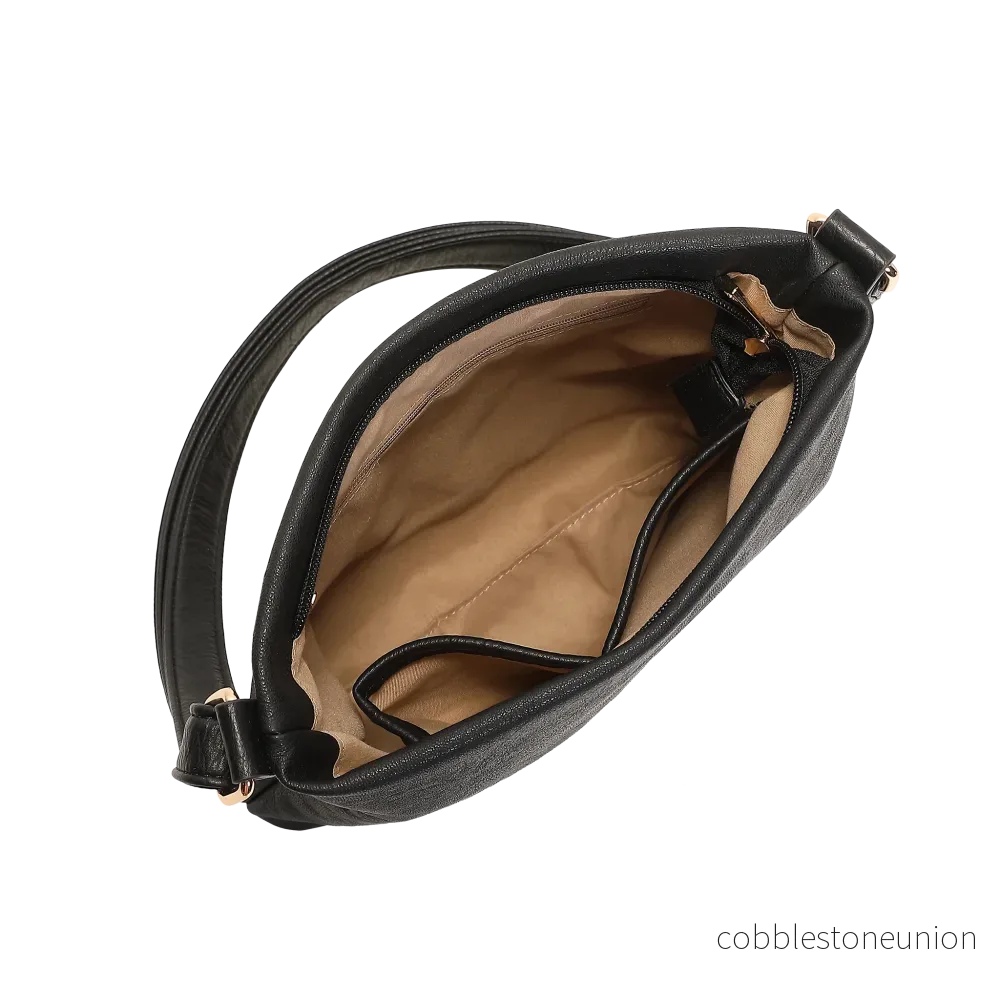 Puccini Crossbody Linea svart - Bild 3