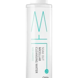 Ottie, Soak Out, Rengöring & Lugnande, Micellärt vatten, Känslig, 300 ml Ottie, Soak Out, Rengöring & Lugnande, Micellärt vatten, Känslig, 300 ml