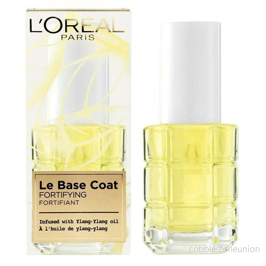 L’Oreal Paris, Le Base Coat, Ylang Ylang Essential Oil, Strengthening, Nail Oil Treatment, 13.5 ml