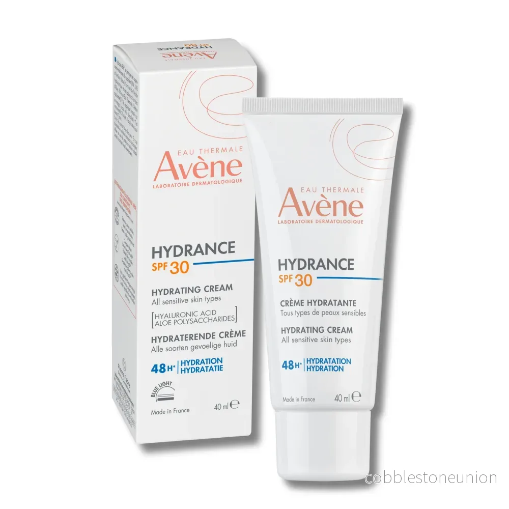 Avene, Hydrance, Återfuktande, Dagkräm, Ansikte, SPF 30, 40 ml Avene, Hydrance, Återfuktande, Dagkräm, Ansikte, SPF 30, 40 ml
