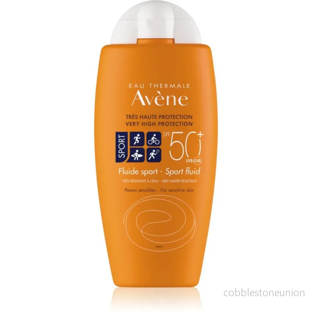 Avène, Sport Fluid, Photo-Protecteur, Solspray, För ansikte & kropp, SPF50+, 100 ml Avène, Sport Fluid, Photo-Protecteur, Solspray, För ansikte & kropp, SPF50+, 100 ml
